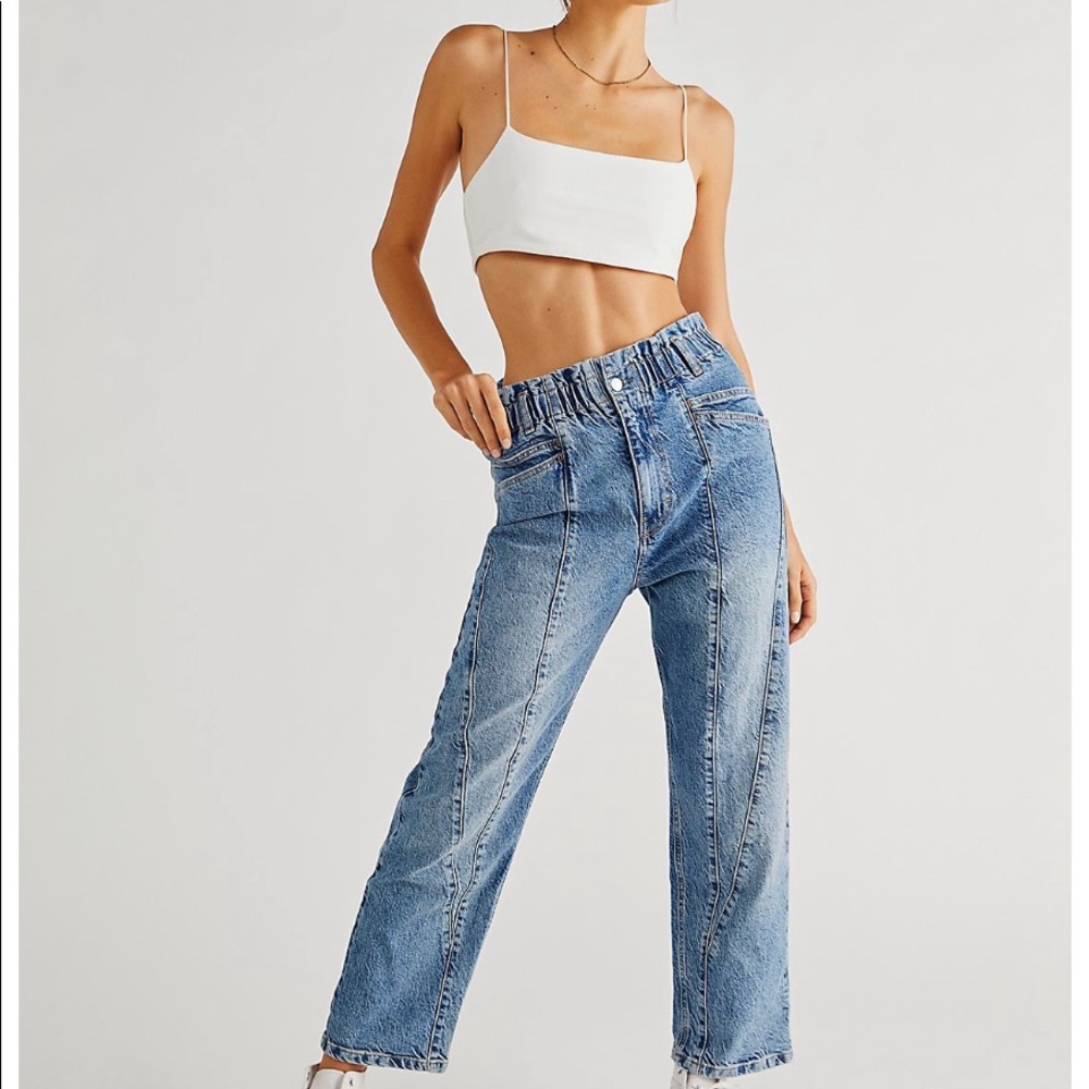 Powell Boyfriend Pull On Jeans